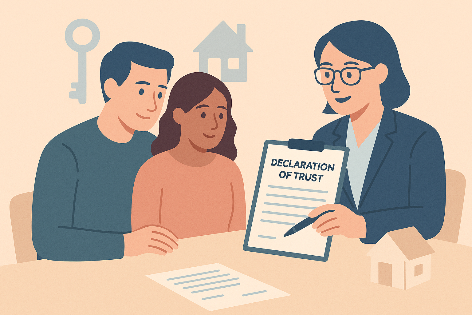 do i need a declaration of trust if i buy a property with my partner?