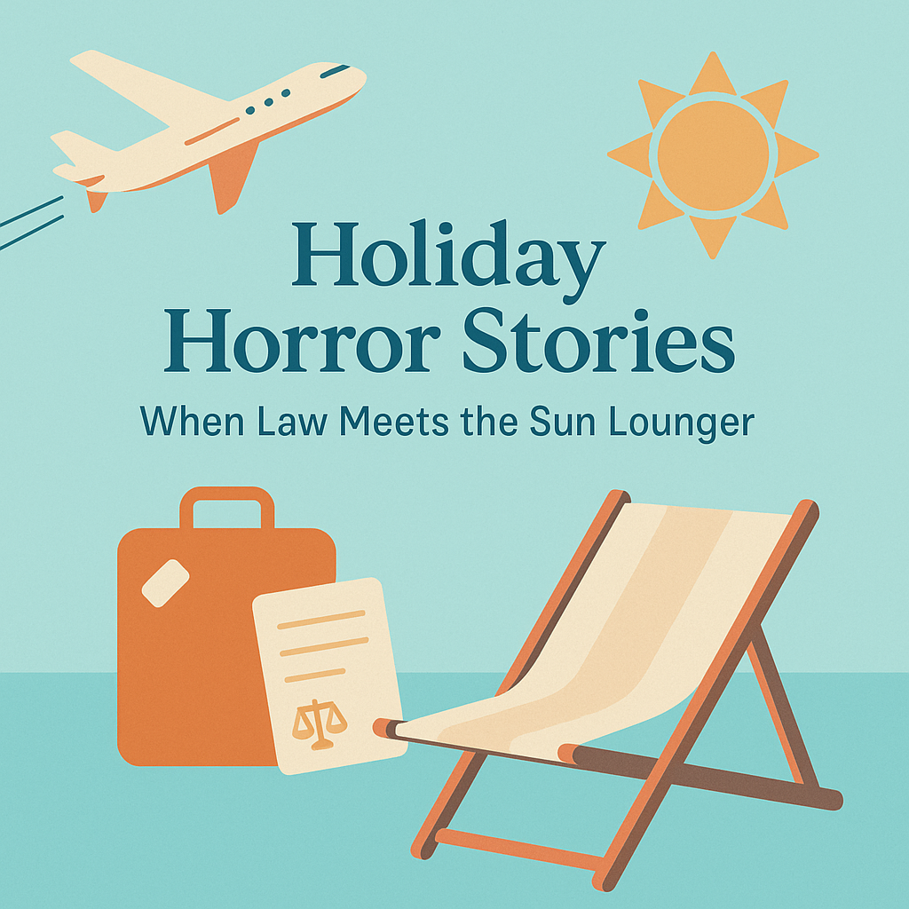 “Holiday Horror stories: when law meets the sun lounger”